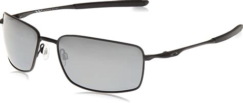 oakley square wire polarized iridium rectangular sunglasses